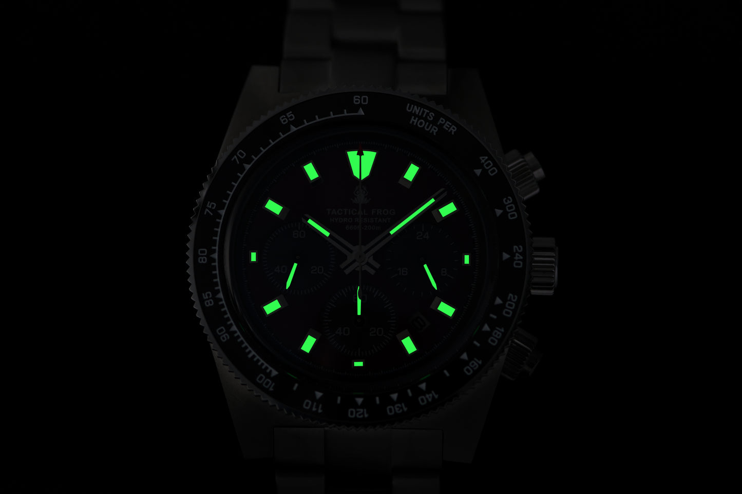 Tactical Frog VS75 Solar 62MAS Chronograph Watch