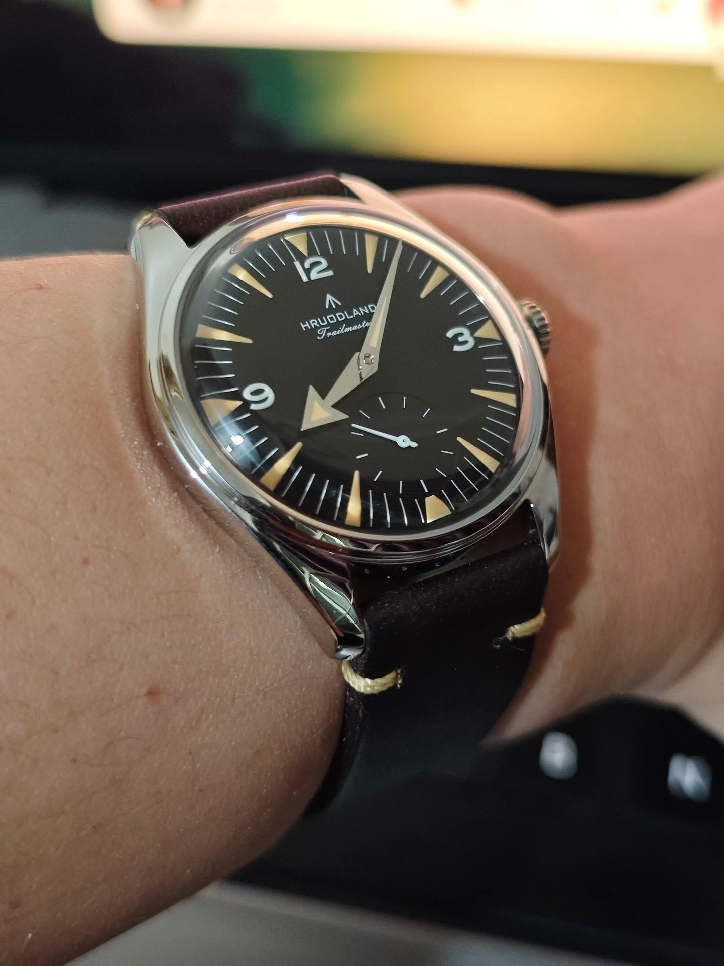 Hruodland 36mm Vintage VD78 Men Watch F033