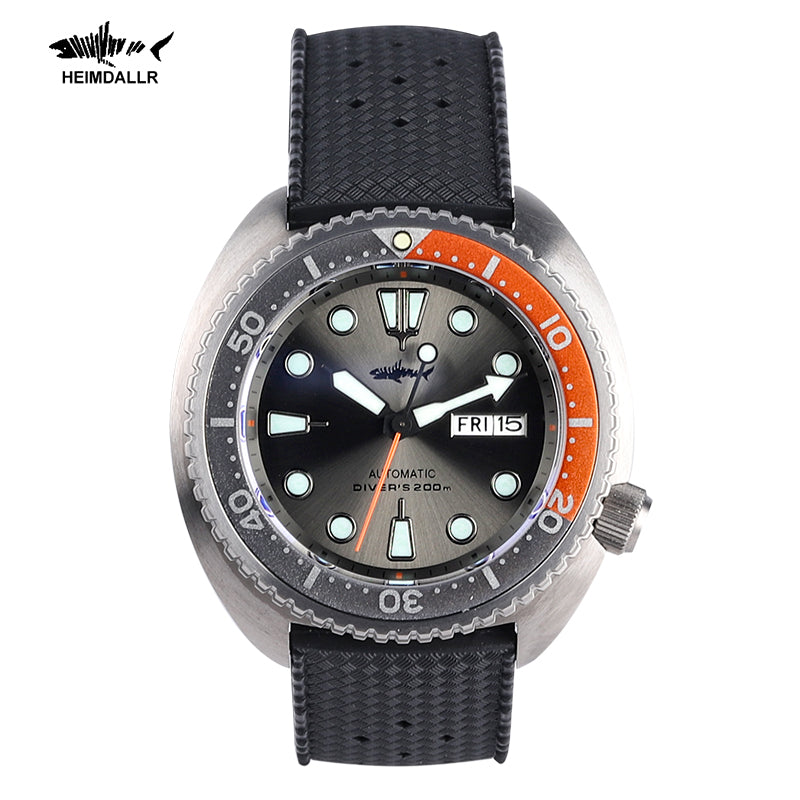 Heimdallr Titanium Mini Turtle Diver Watch