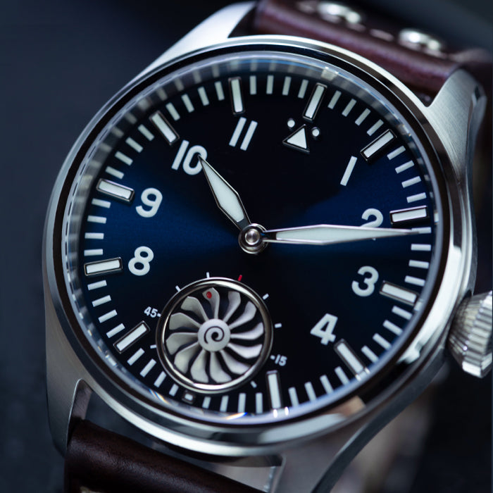 Hruodland 43mm ST3620 Mechanical Men Watch F016