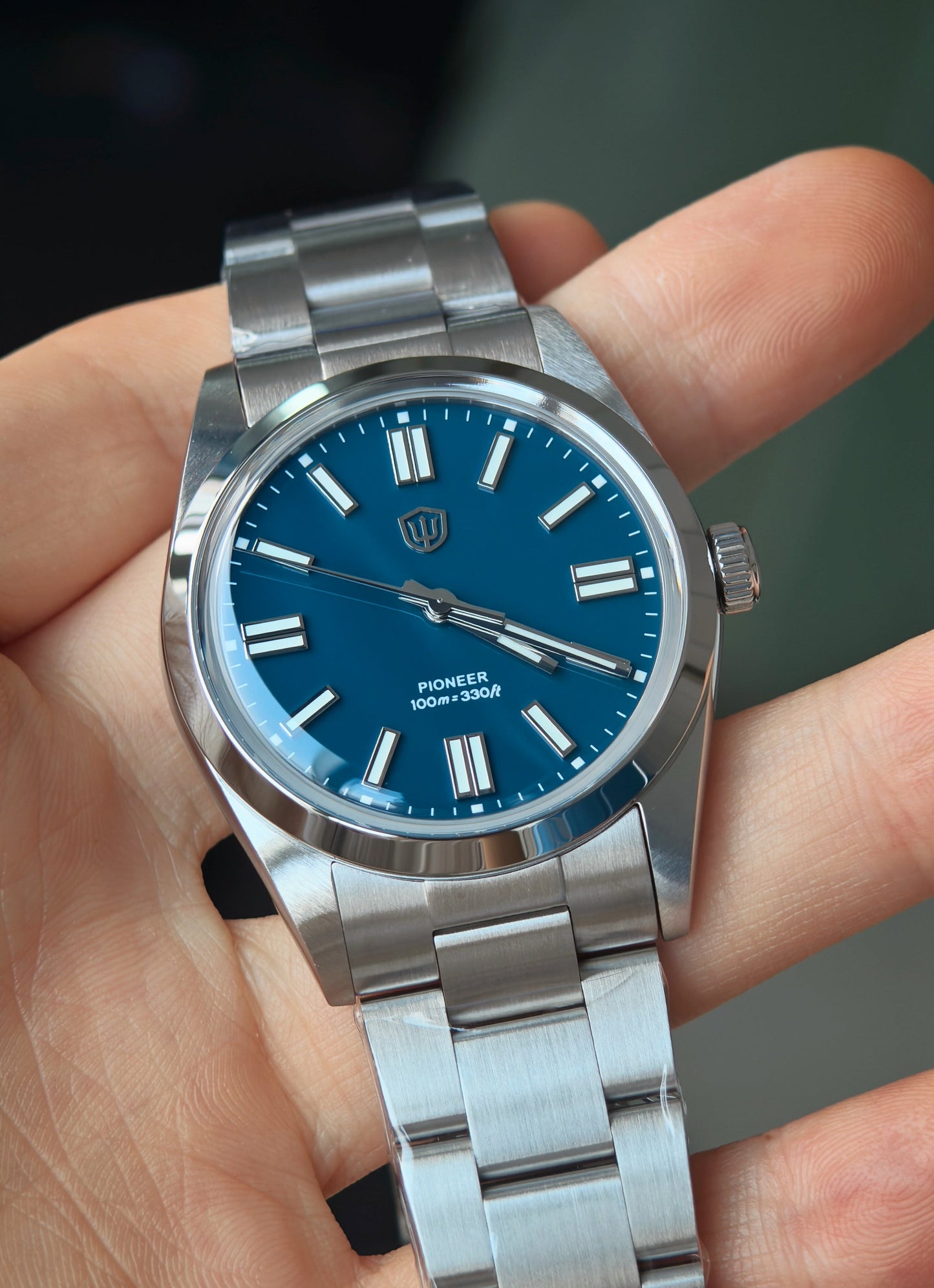 Watchdives WD1016B 37mm Pioneer VH31 Men Watch