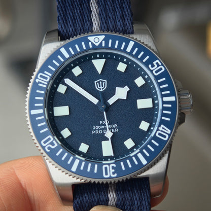 Watchdives 40mm EXD Titanium Diver Watch