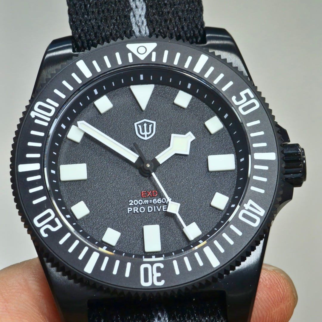 Watchdives 40mm EXD Titanium Diver Watch