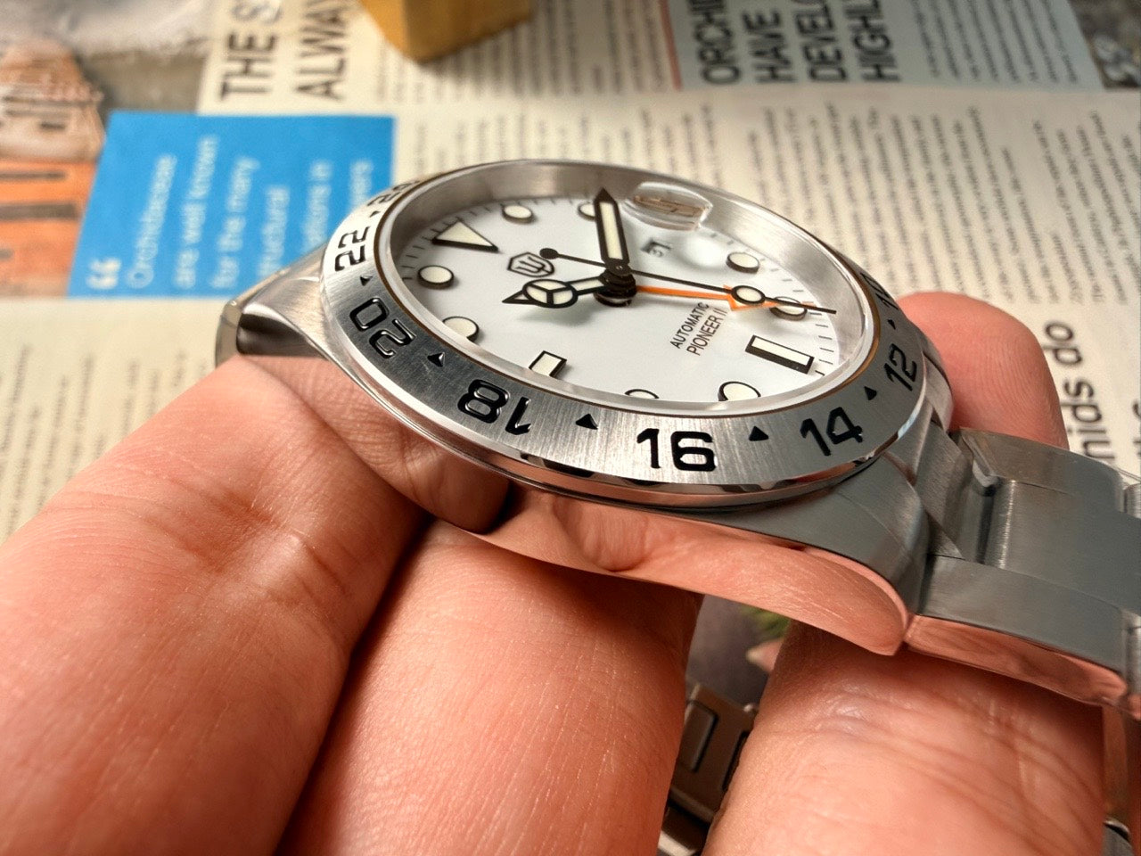 🔥EarlyBird🔥Watchdives WD1993 40mm 6460 GMT Watch