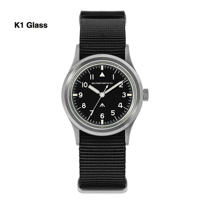 Militado 36mm Retro Military Watch VH31/VH65 Sweeping Hand ML14 V2