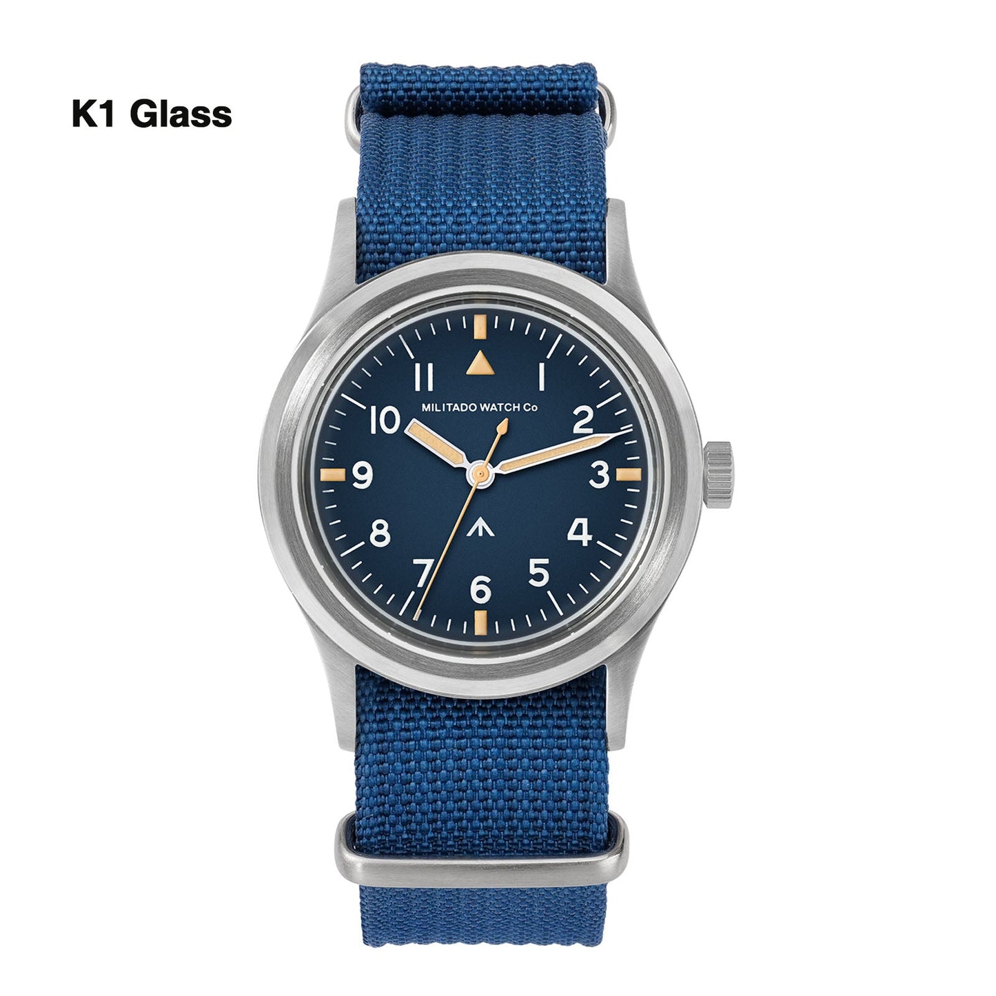 Militado 36mm Retro Military Watch VH31/VH65 Sweeping Hand ML14 V2