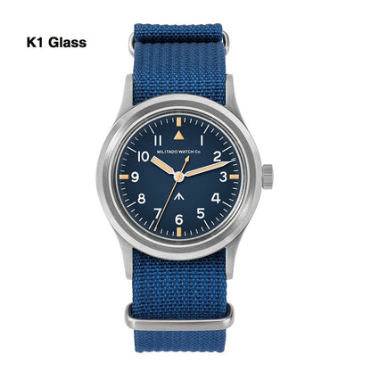 Militado 36mm Retro Military Watch VH31/VH65 Sweeping Hand ML14 V2