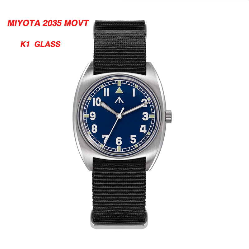 Militado Vintage 36mm Military Watch W10 Remake ML17