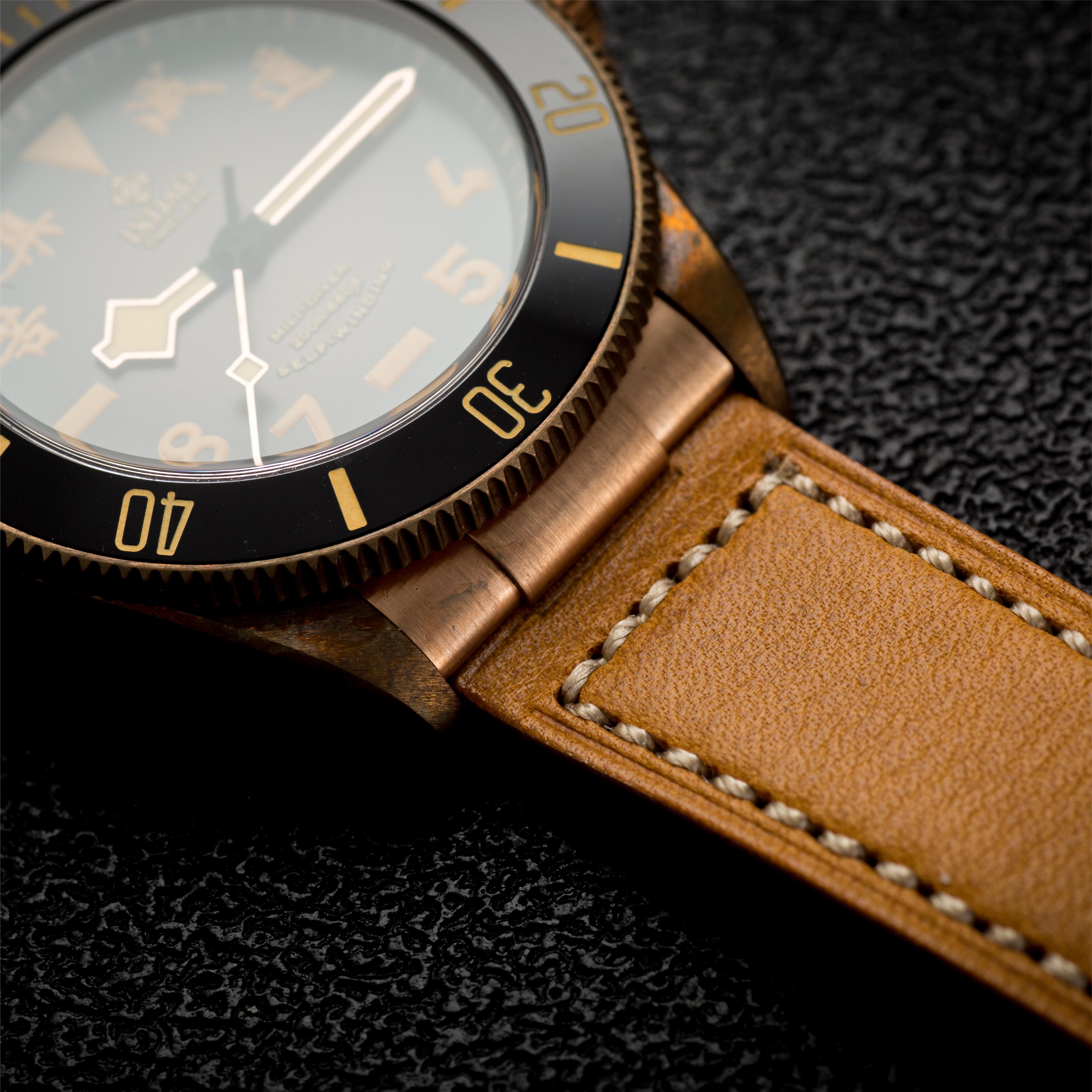 IXDAO Bronze 39mm Automatic Dive Watch