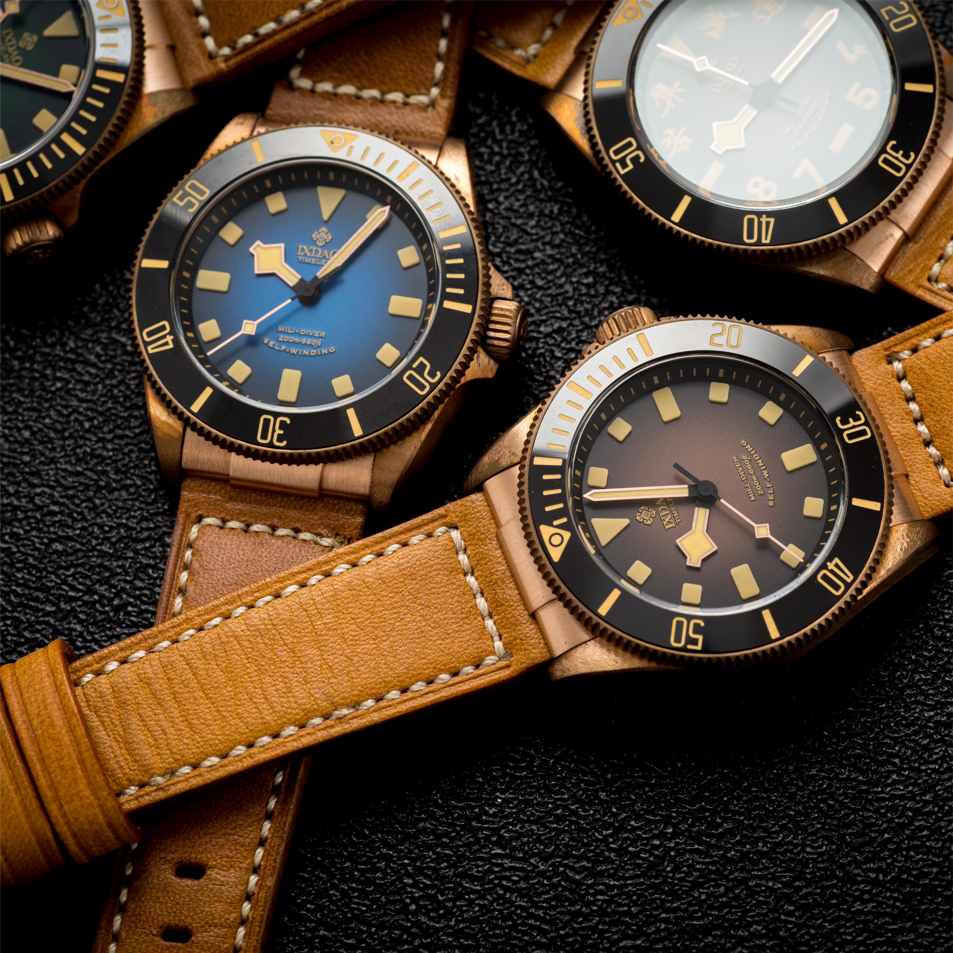 IXDAO Bronze 39mm Automatic Dive Watch