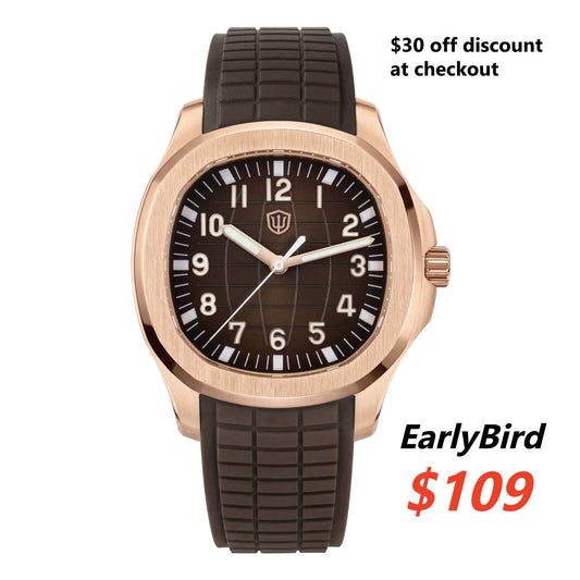 🔥EarlyBird🔥Watchdives WD008 38mm VH31 Slim Sport Watch