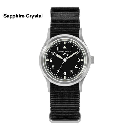 Militado 36mm Retro Military Watch VH31/VH65 Sweeping Hand ML14 V2