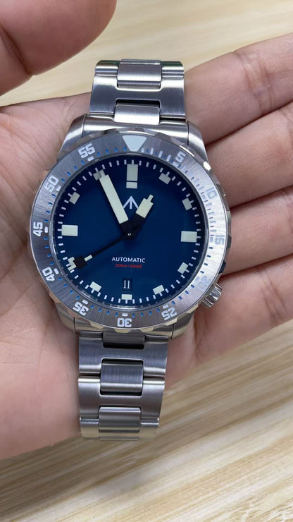 Militado 39mm Dive Watch PT5000 Automatic Mech Watch ML20