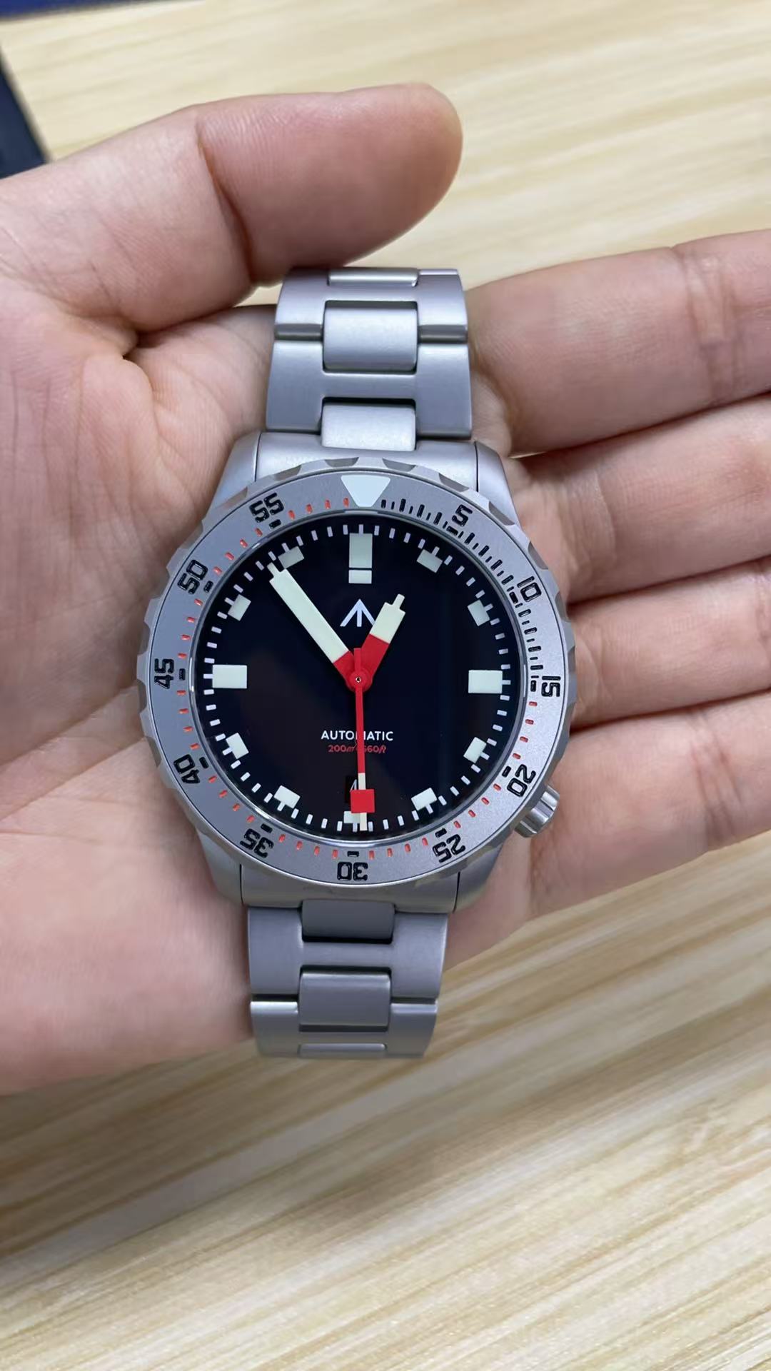 Militado 39mm Dive Watch PT5000 Automatic Mech Watch ML20