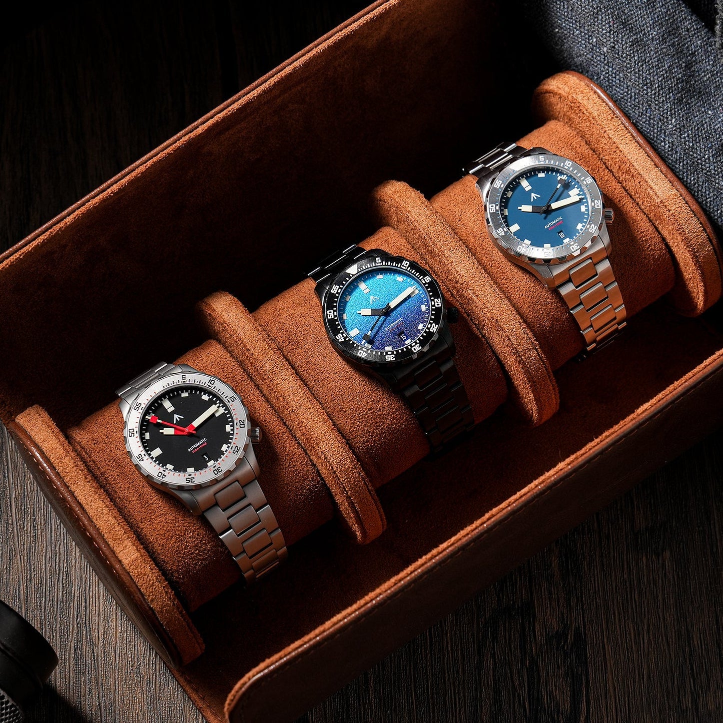 Militado 39mm Dive Watch PT5000 Automatic Mech Watch ML20