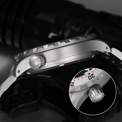 Militado 39mm Dive Watch PT5000 Automatic Mech Watch ML20