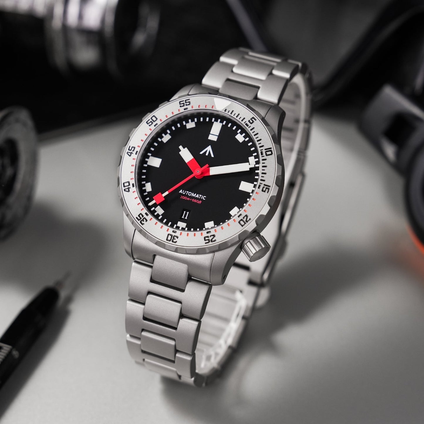 Militado 39mm Dive Watch PT5000 Automatic Mech Watch ML20