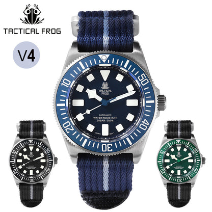 UK Warehouse ▪ Tactical Frog Titanium FX-Diving Watch V4