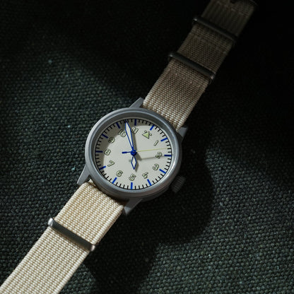 Militado 37mm Sapphire Crystal Retro Flieger Pilot Watch Ml10 V2