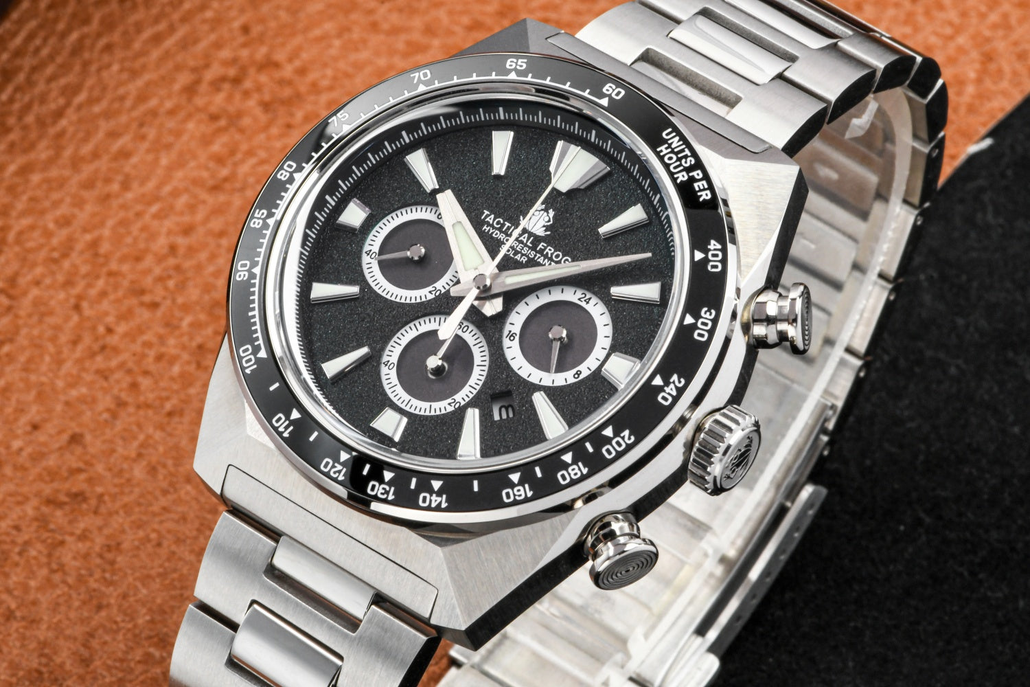 Tactical Frog Solar Chronograph Watch 43mm | Sapphire & Ceramic