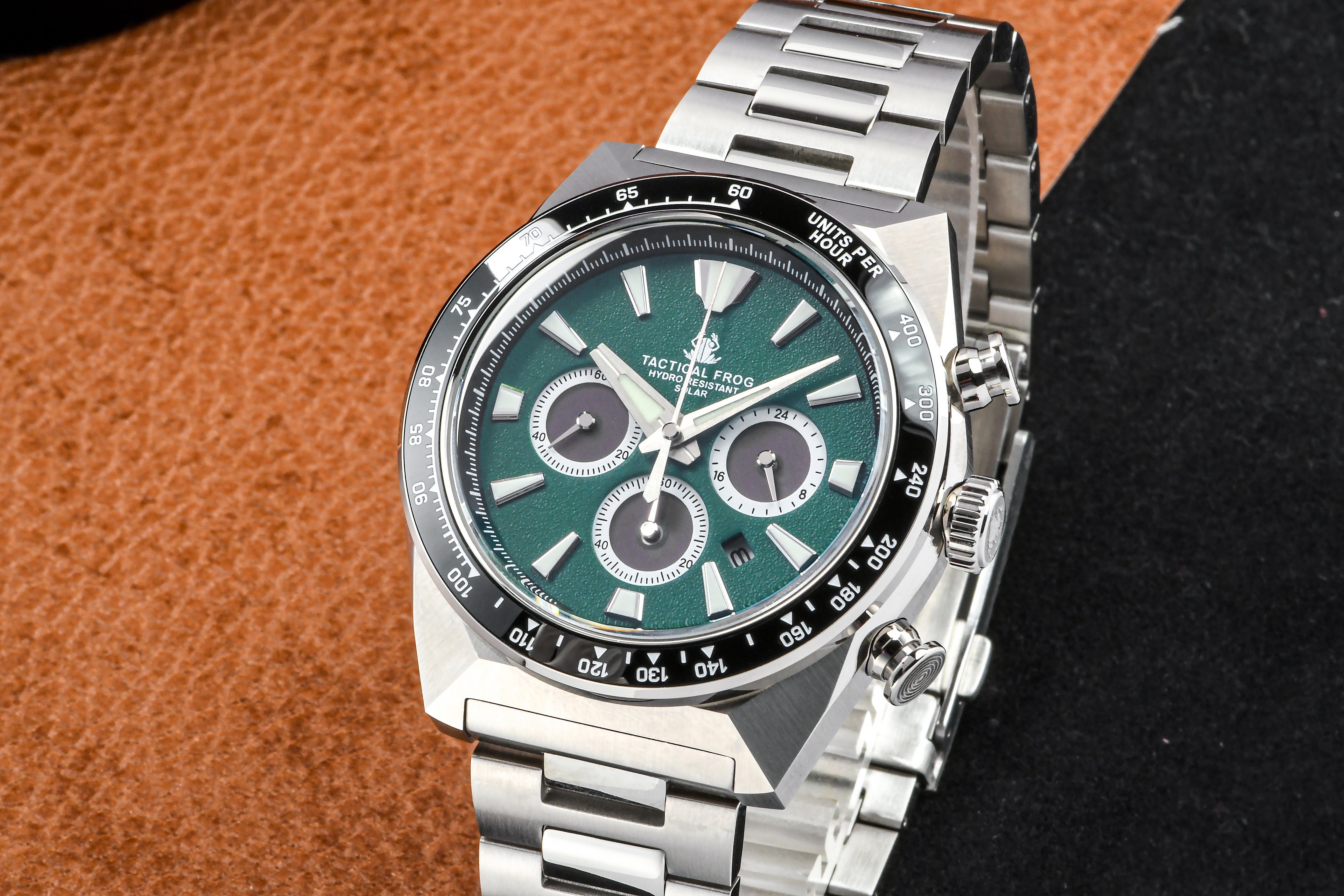 Tactical Frog Solar Chronograph Watch 43mm | Sapphire & Ceramic