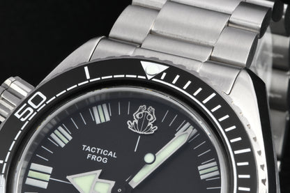 Tactical Frog Titanium SUB300 Vintage Diver Watch H36