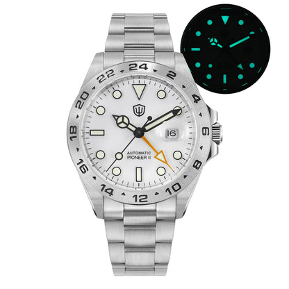 🔥EarlyBird🔥Watchdives WD1993 40mm 6460 GMT Watch