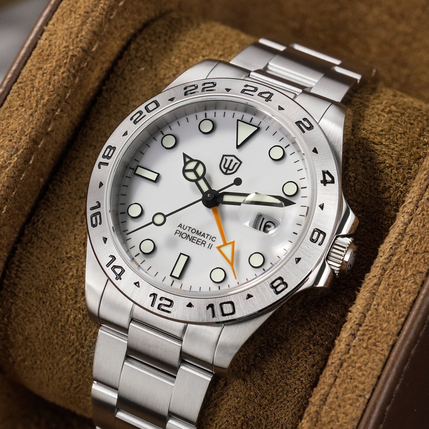 🔥EarlyBird🔥Watchdives WD1993 40mm 6460 GMT Watch