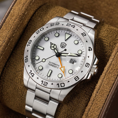 🔥EarlyBird🔥Watchdives WD1993 40mm 6460 GMT Watch