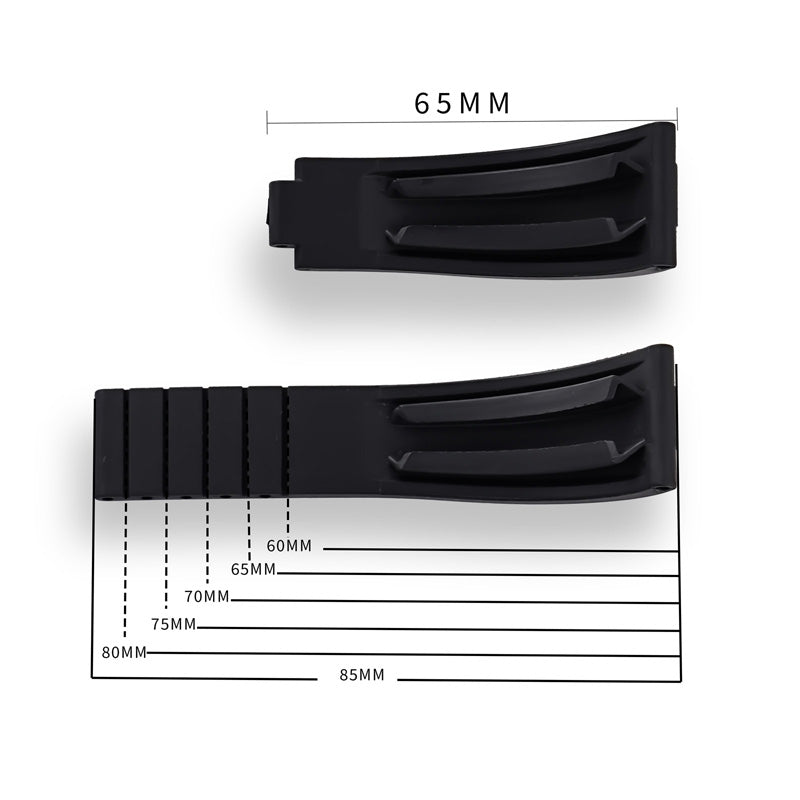 Cut-to-Size TPU Rubber Watch Strap