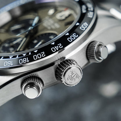 Tactical Frog Solar Chronograph  VS75B Green Dial