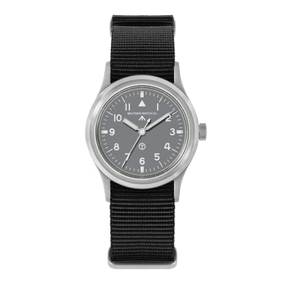 Militado 36mm Retro Military Watch VH31/VH65 Sweeping Hand ML14 V2