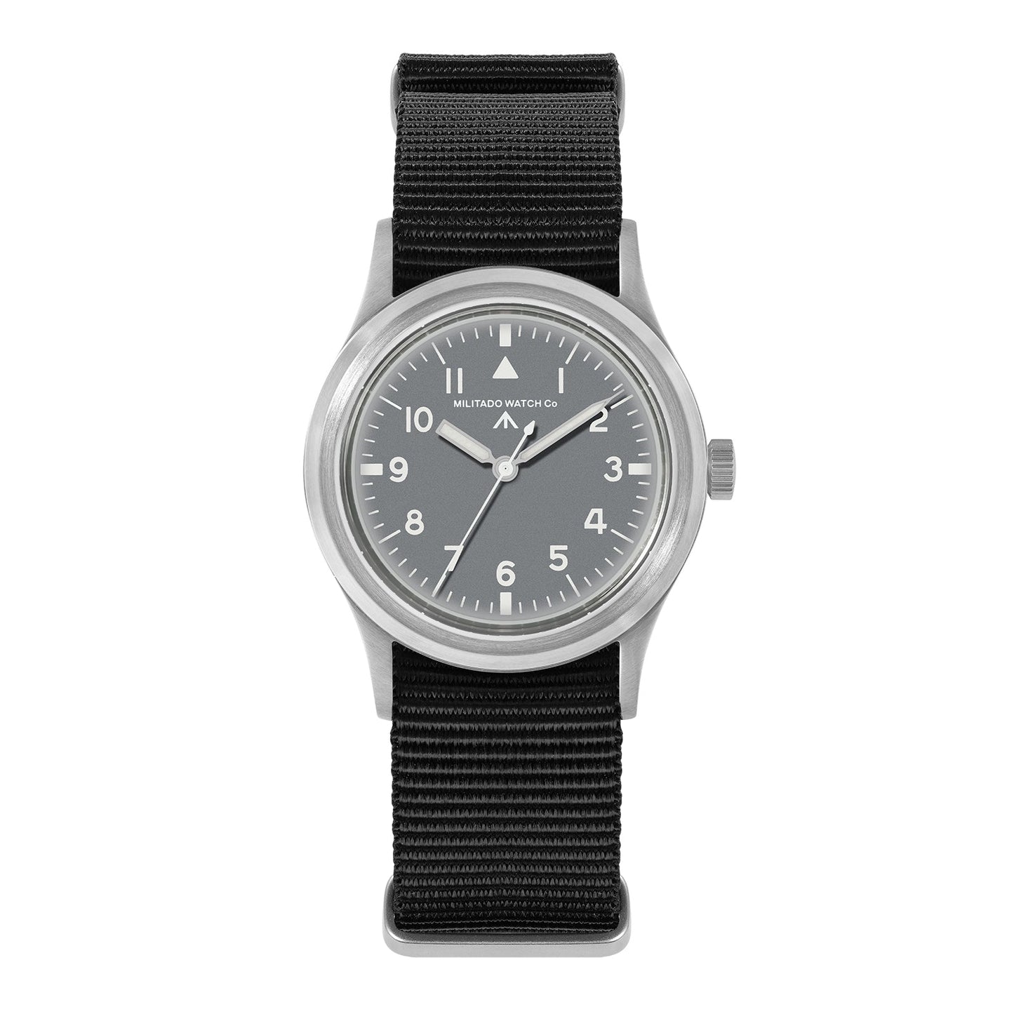 Militado 36mm Retro Military Watch VH31/VH65 Sweeping Hand ML14 V2
