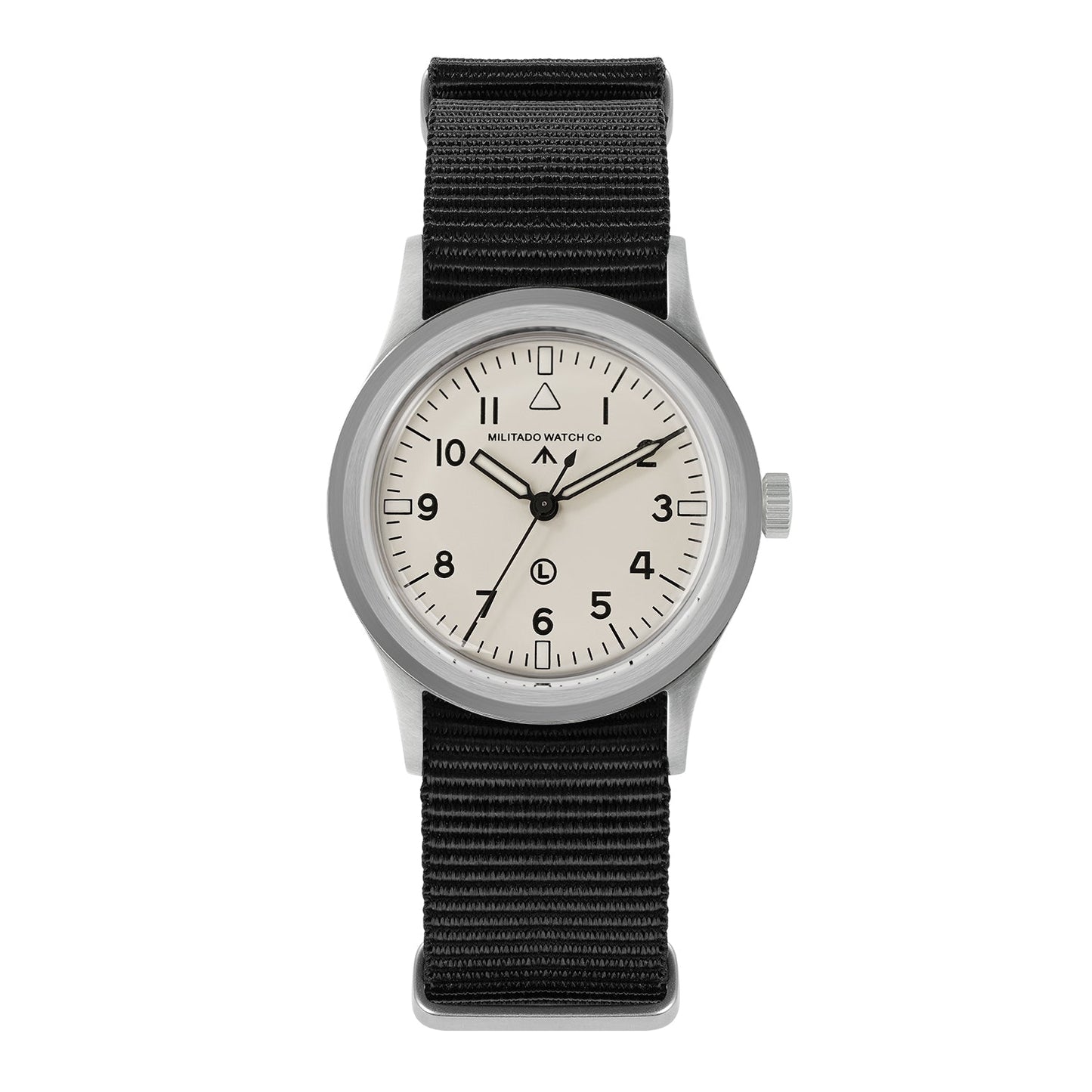 Militado 36mm Retro Military Watch VH31/VH65 Sweeping Hand ML14 V2