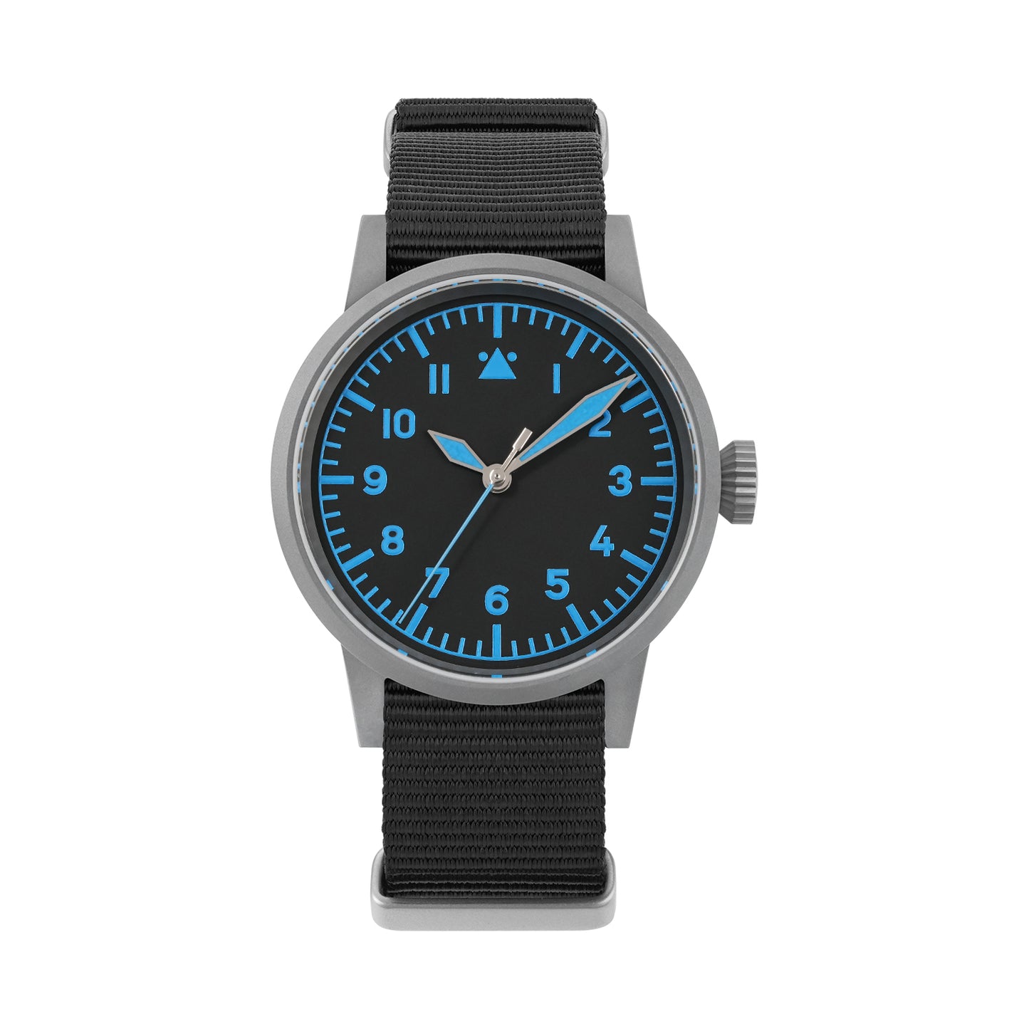 Militado 37mm Sapphire Crystal Retro Flieger Pilot Watch Ml10 V2