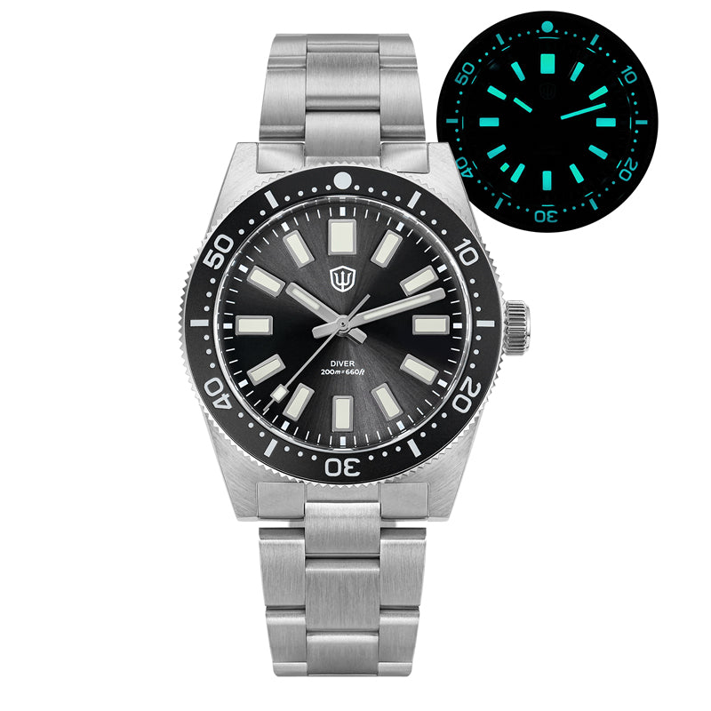 Watchdives WD1965 38mm VH31 62MAS Dive Watch V2