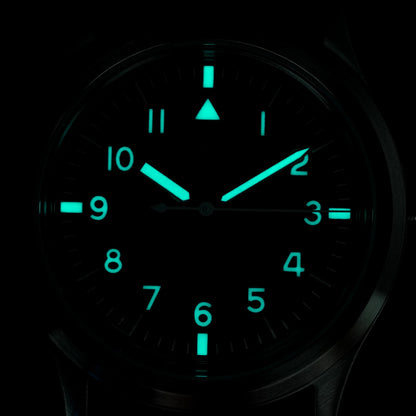Militado 36mm Retro Military Watch VH31/VH65 Sweeping Hand ML14 V2