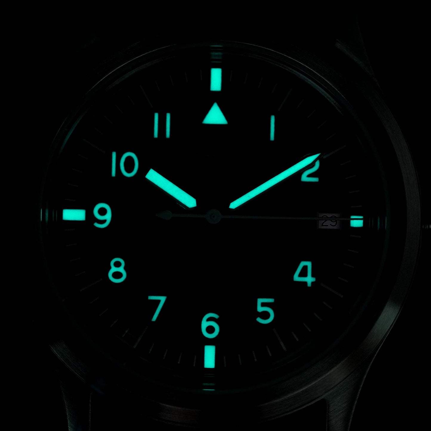 Militado 36mm Retro Military Watch VH31/VH65 Sweeping Hand ML14 V2