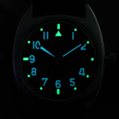 Militado Vintage 36mm Military Watch W10 Remake ML17