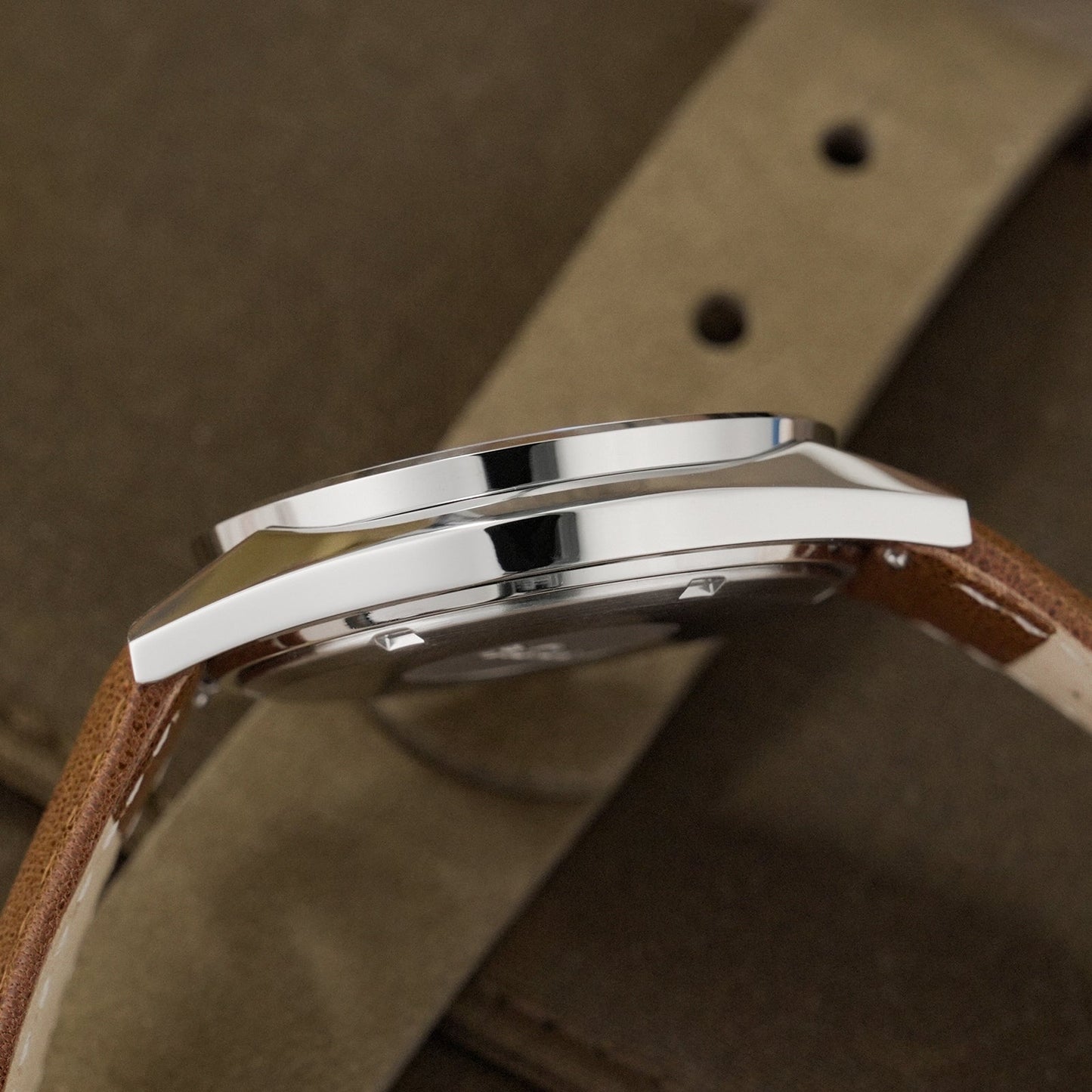 🔥SuperDeals🔥Chameri 40mm VH31 Quartz Sweep Second Watch GS05