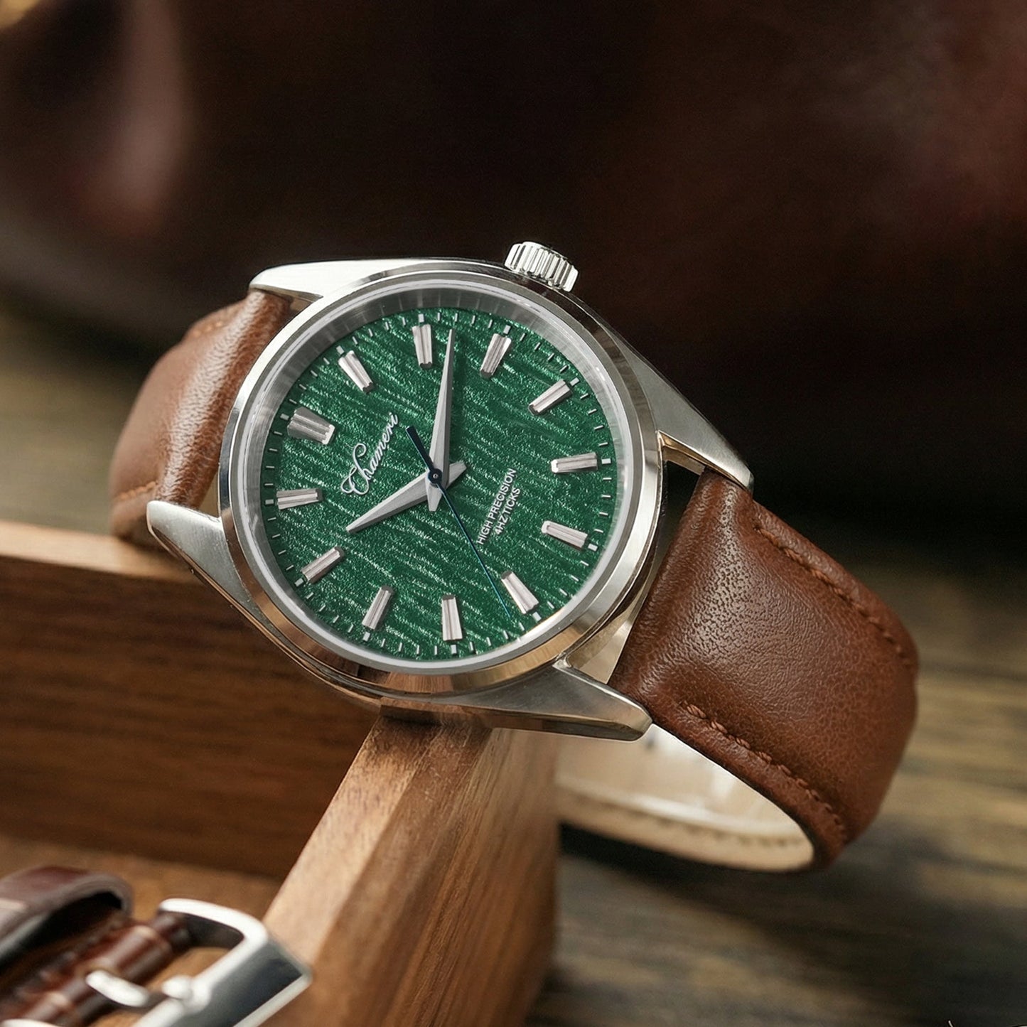 🔥SuperDeals🔥Chameri 40mm VH31 Quartz Sweep Second Watch GS05