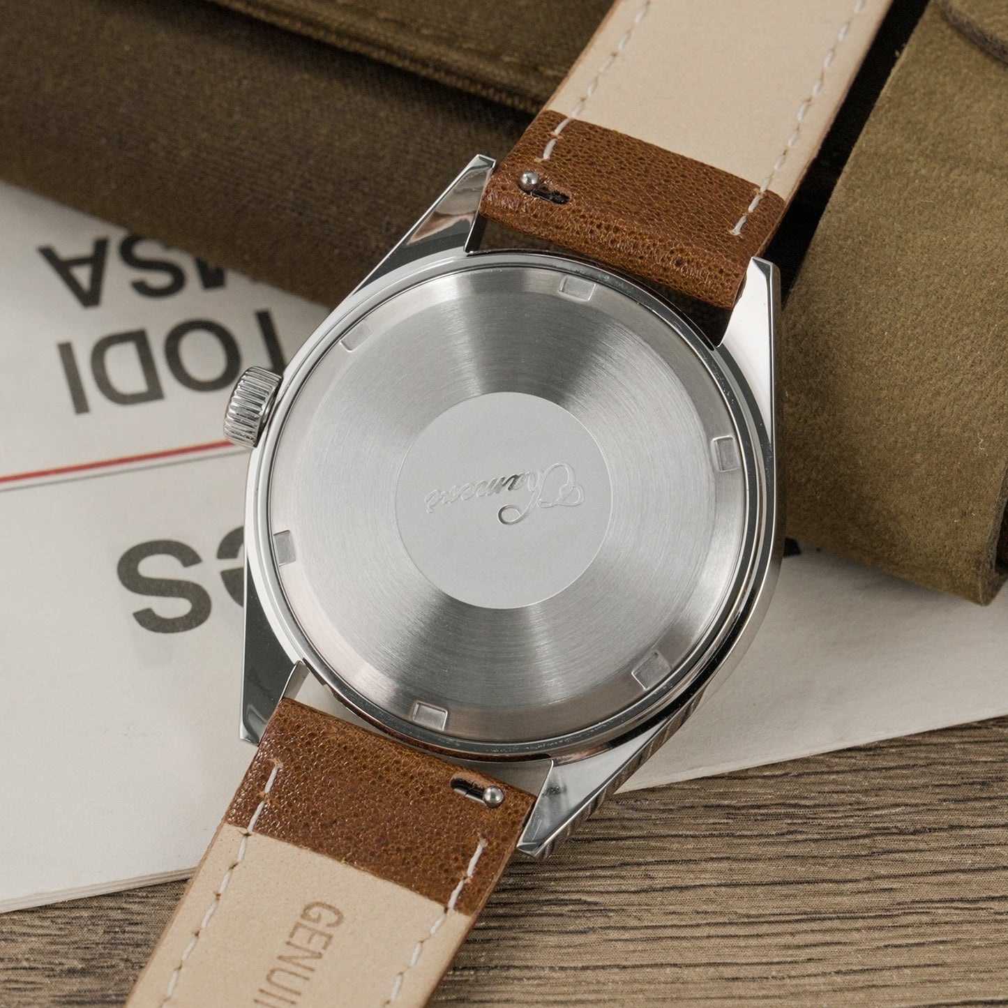 🔥SuperDeals🔥Chameri 40mm VH31 Quartz Sweep Second Watch GS05