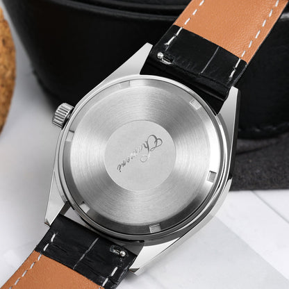 Chameri 37mm VH31 Sweep Second Quartz Watch GS04