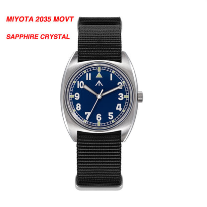 Militado Vintage 36mm Military Watch W10 Remake ML17