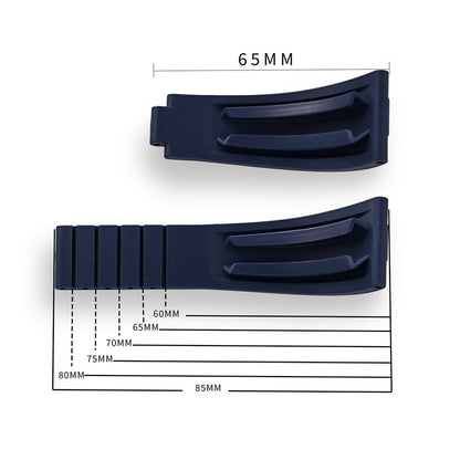 Cut-to-Size TPU Rubber Watch Strap