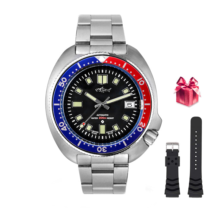 ★Black Friday★Heimdallr Turtle 6105 Captain Willard Watch