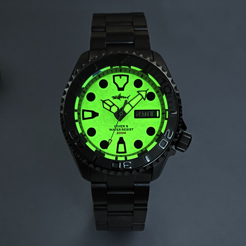 Heimdalr Full Lume SKX007 V2 Dive Watch