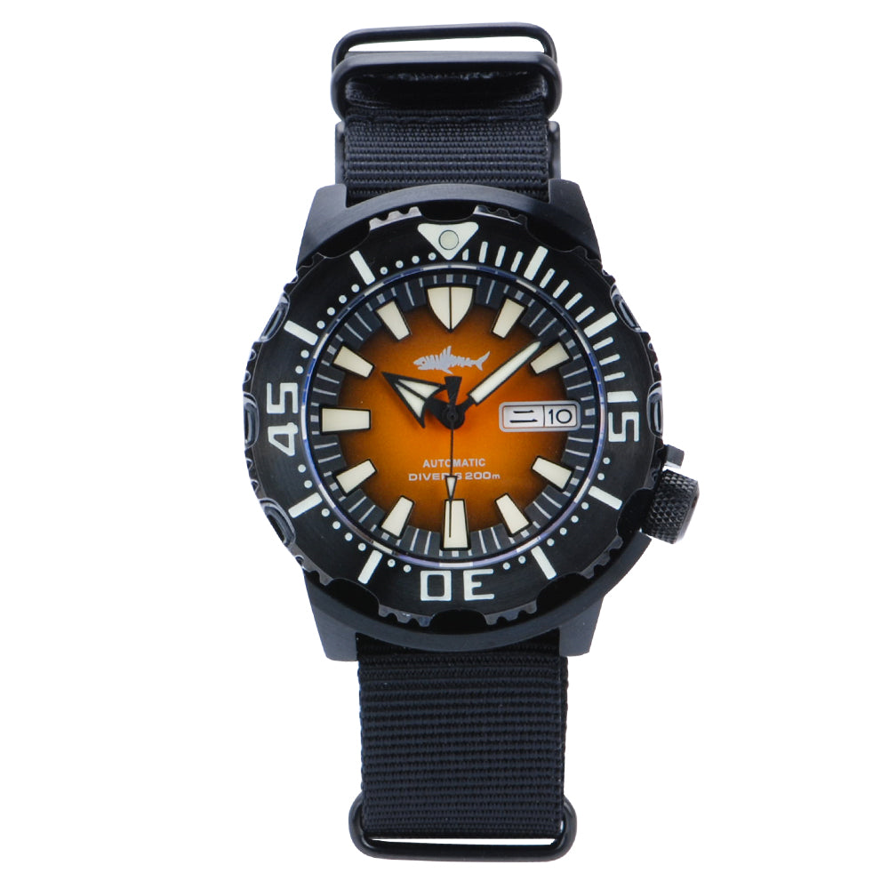 Heimdallr Sharkey PVD Ocean Monster Dive Watch