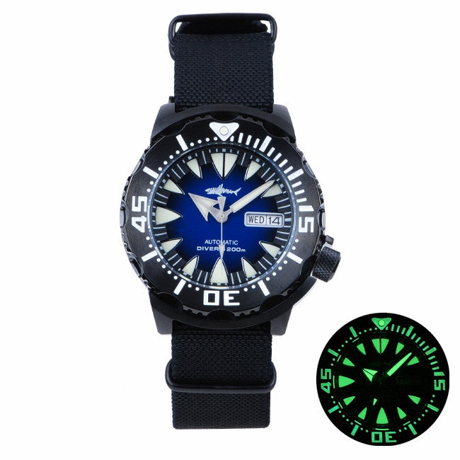 Heimdallr Sharkey PVD Ocean Monster Dive Watch