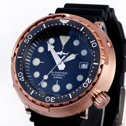 Heimdallr PVD Rose Gold TUNA Dive Watch